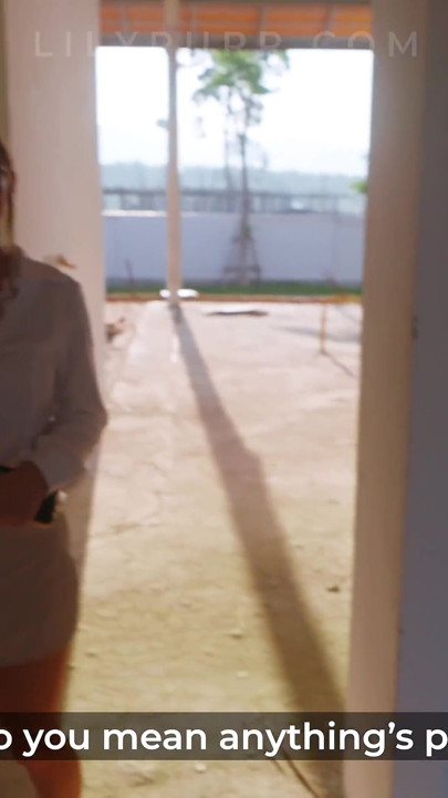 Horny Real Estate Agent Fucks Client in Unfinished Villa