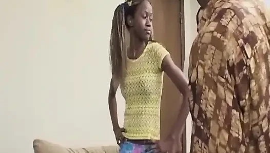 Reife MILF nimmt bbc und weißen schwanz tief
