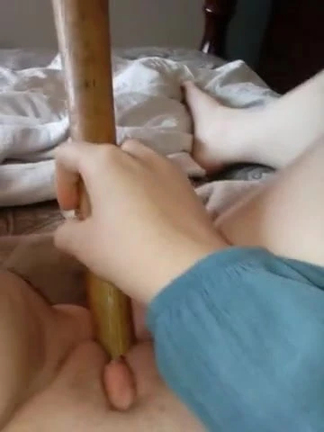 BBW slut nympho-Bat fucking 4