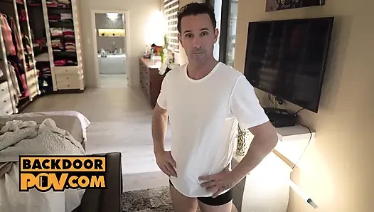 POV - analer dreier, schlampe kaisa Nord sperma durchnässt