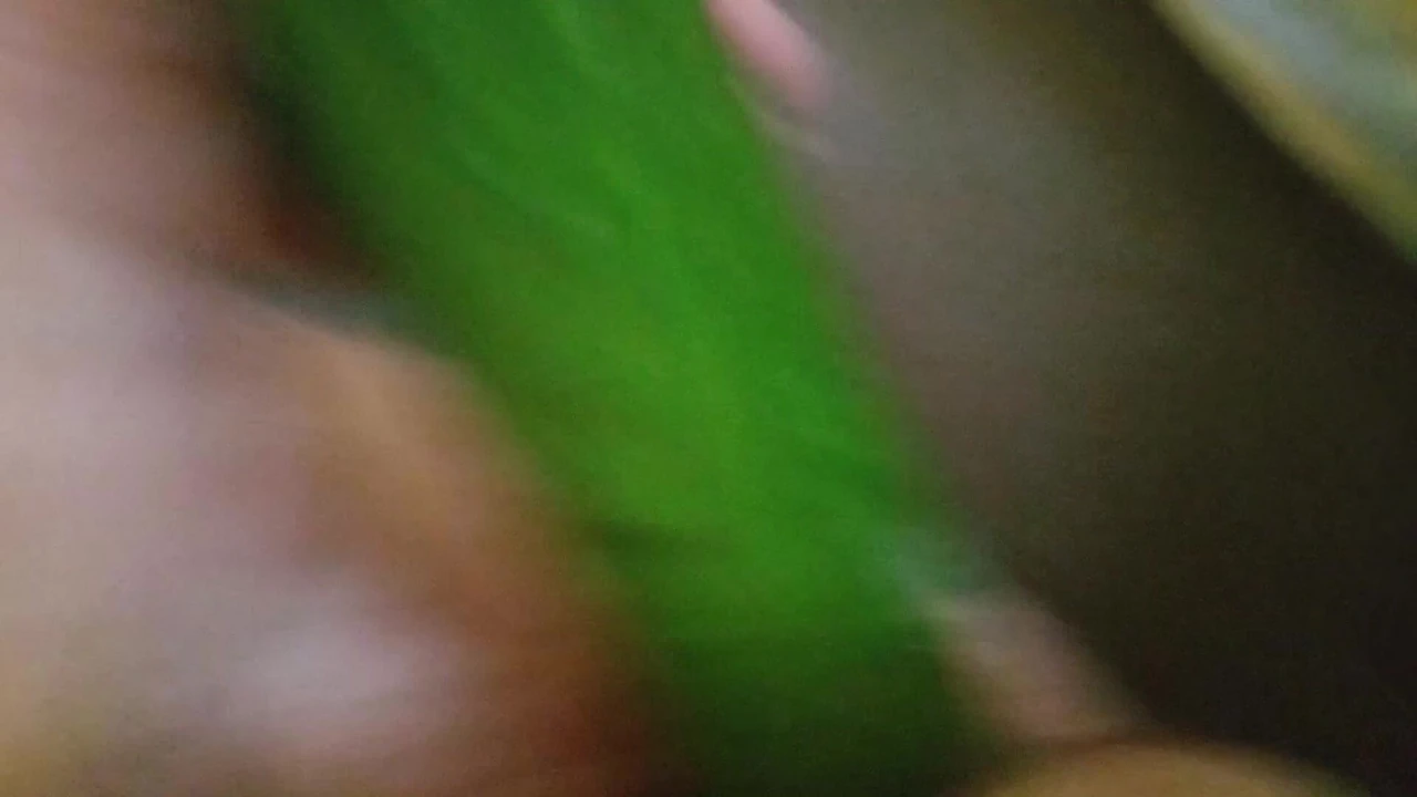 I fuck myself hard.