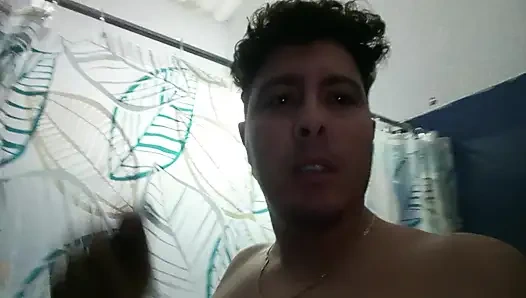 Stepsister masturbates watching a video on my cell phone