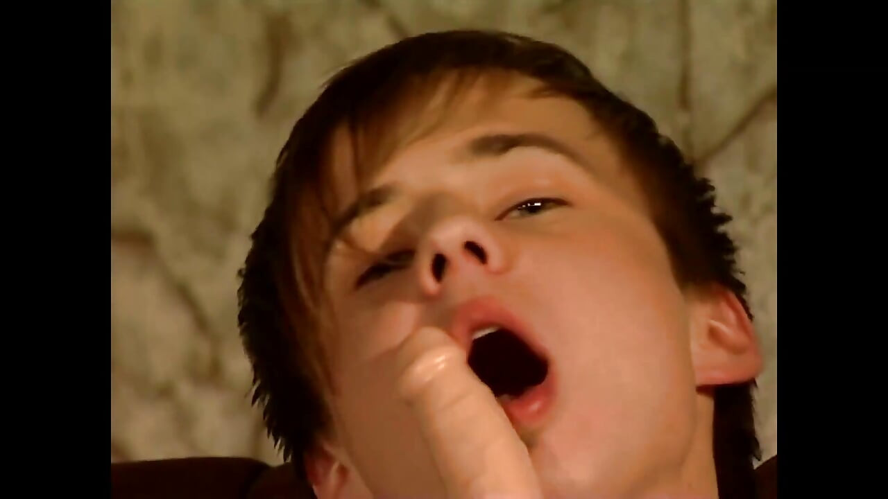 Latvian Guy in Self Masturbation and Dildoplay