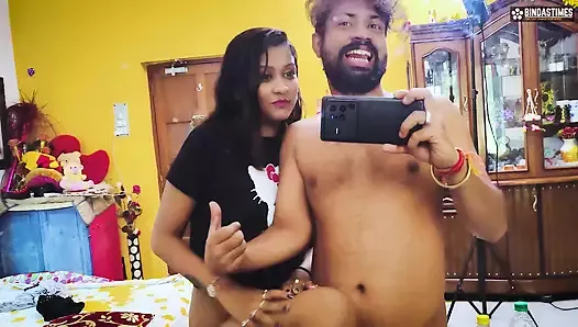 El primer vlog de sexo en primer plano exclusivo de tu estrella favorita sudipa después de la sesión para los espectadores de bindastimes (audio hindi)