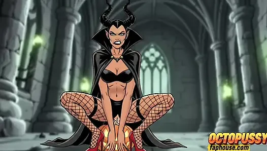 Şehvetli maleficent: çizgi film