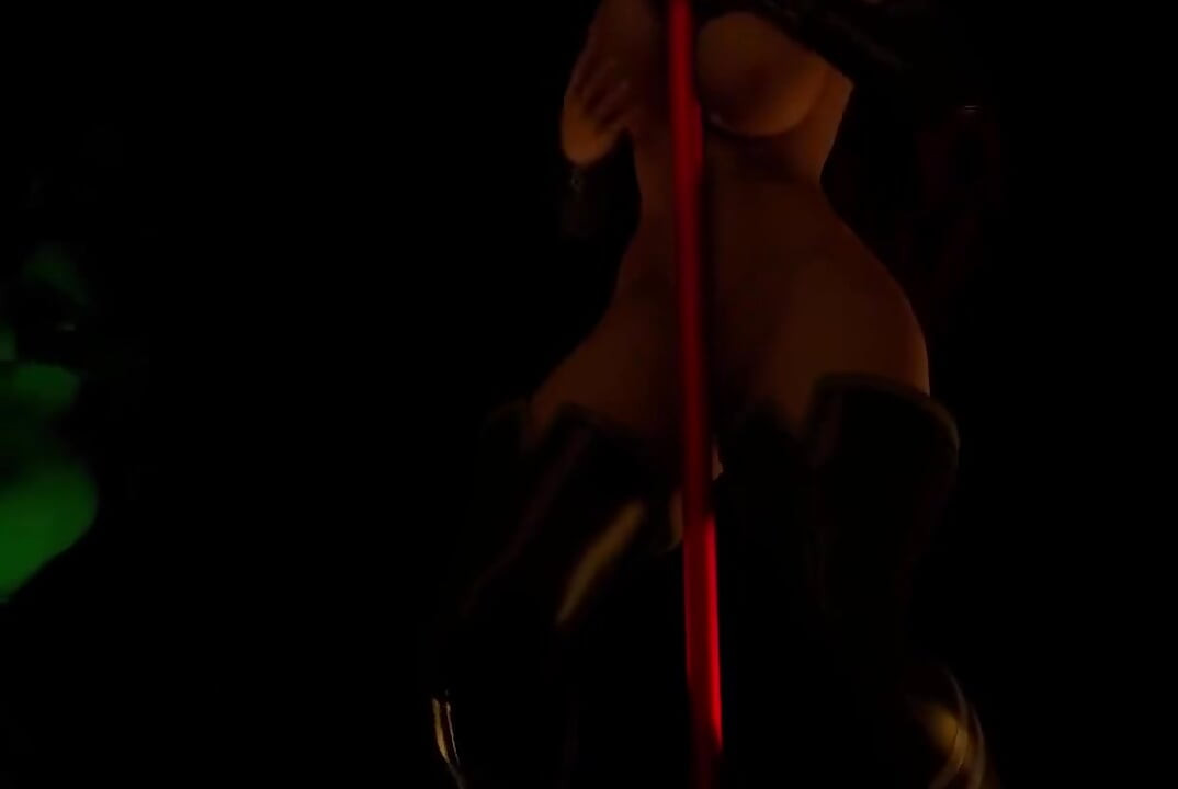 Red Hot Succubus Demon Girl Pole Dancing - 3D πορνό