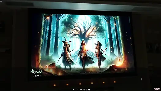 Japanese Stepmom Showing Her Lingerie Bra And Panties Boobs Cleavage