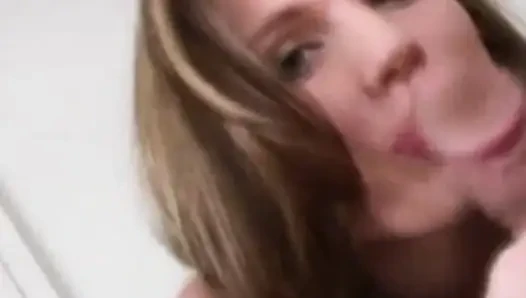 Blonde Takes It All Deep
