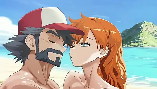 Pokemon Hentai Parody. Ash ve Misty açık havada toplantı. Bölüm 1