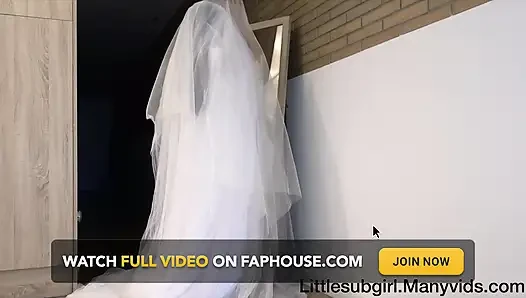 Pengantin vampir muncrat close up