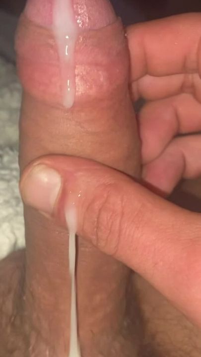 Amateur handjob Home alone