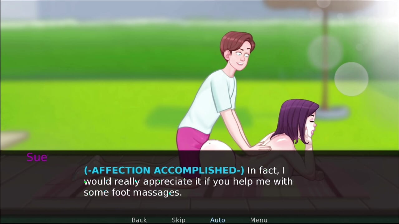 Sex note #13: Sue gave me a footjob