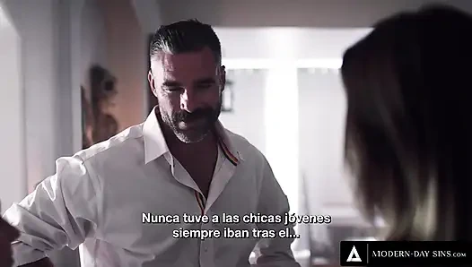 Dosa zaman sekarang - si nakal anny aurora menyelinap ke rumah untuk sama ayah tiri sahabatnya subtitle spanyol