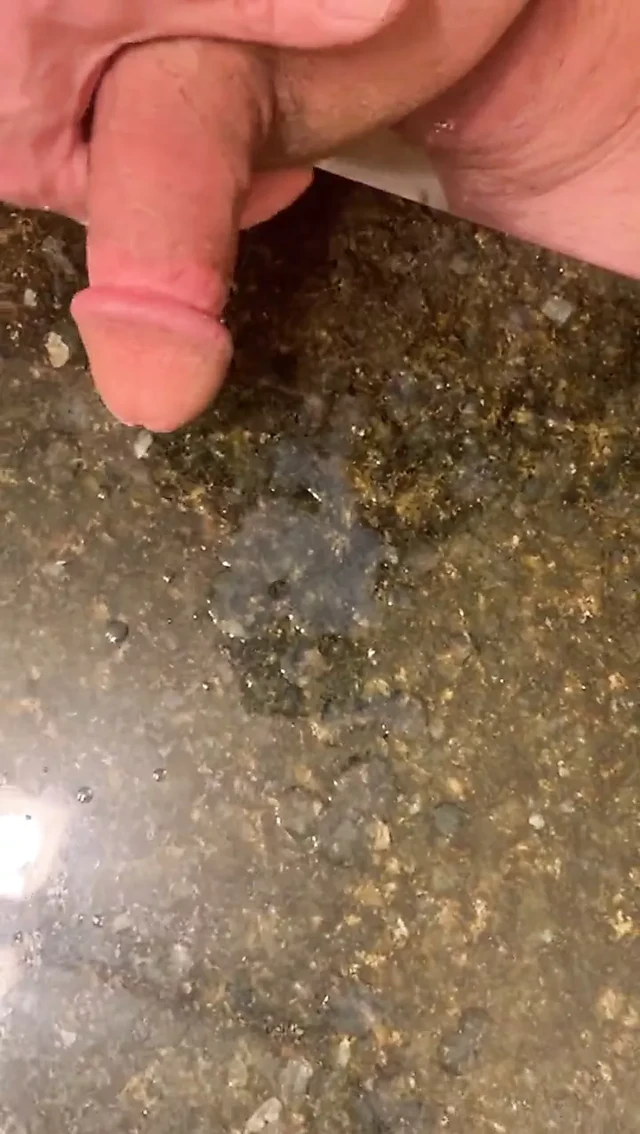 Hotel Bathroom Cumshot