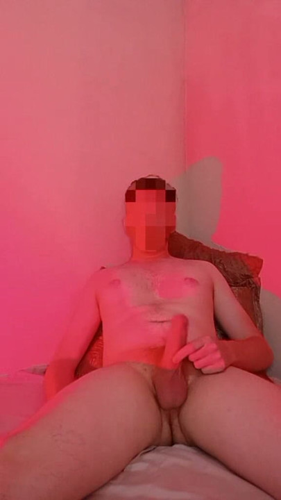 Naked redhead man