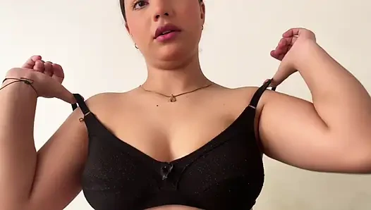 I shower with my beautiful Latina stepsister and she seduces me and we both fuck very well