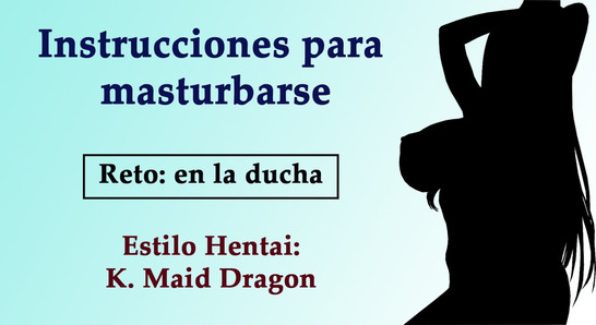 Joi hentai de tohru, doncella dragón. audio en español