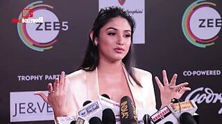 desi hot, local actress with visible nipple on the red carpet
