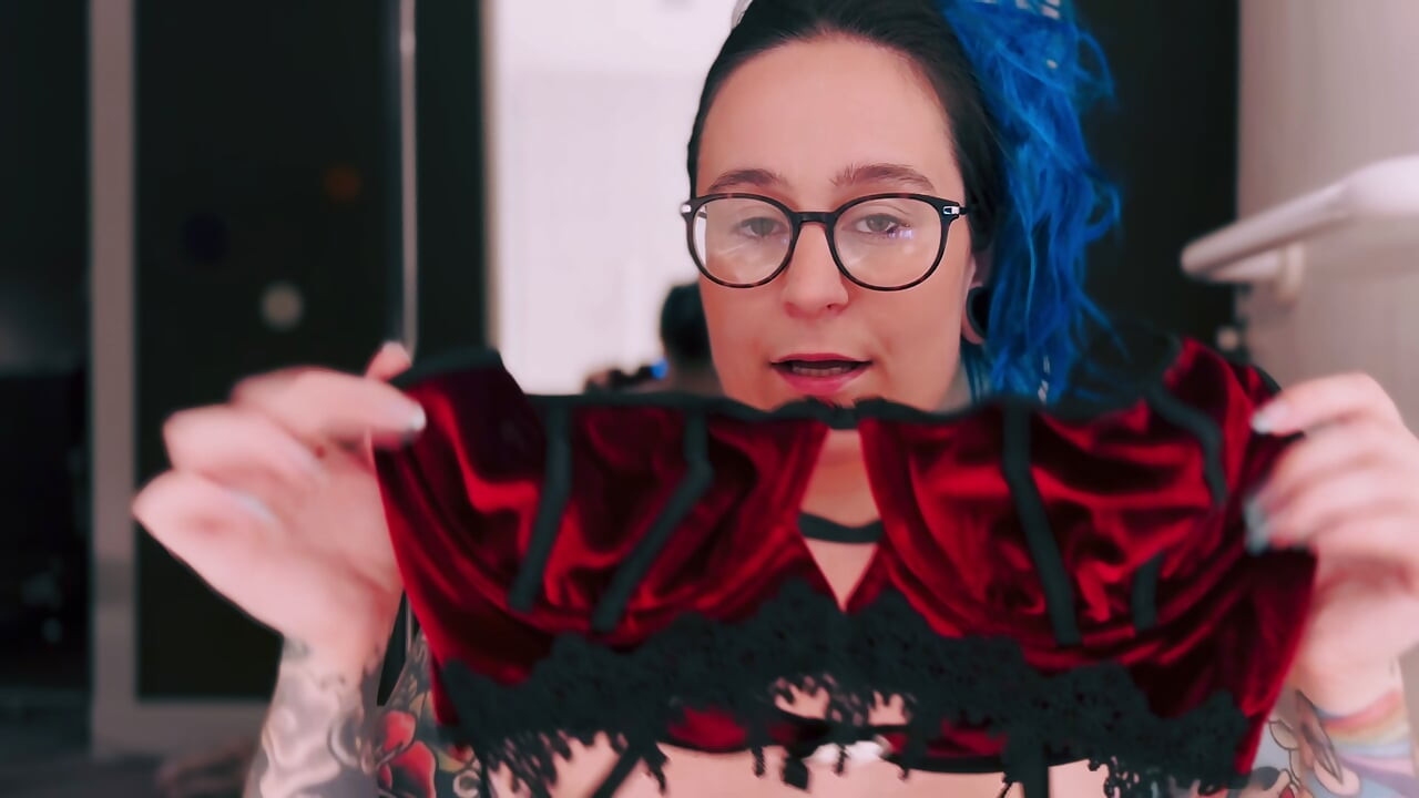 Curvy British MILF Tries On Sexy SHEIN Lingerie Tattooed & Busty PART TWO