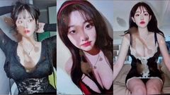 한국 소녀의 사정