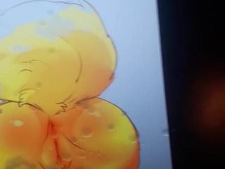 Isabelle traversează tributul cu spermă blănoasă