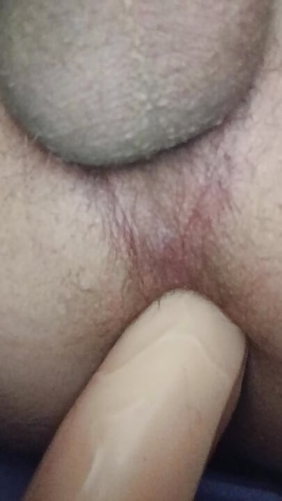 Dildo in my tight ass