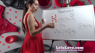 Lelu Love-Februar 2018 Sperma-Zeitplan