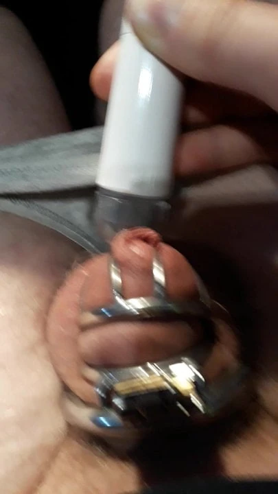 Cumming in Chastity