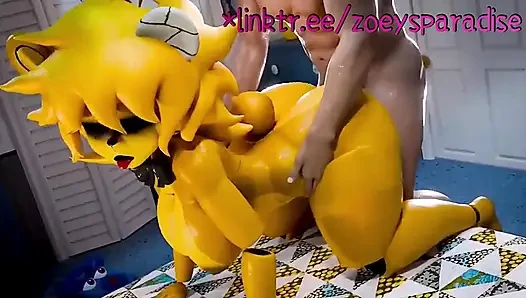 Golden Frenni enters your room to drain you dry
