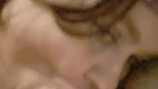 Maglightgirl69 sucks cock up close!