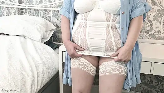 Çoraplarım üzerinde mastürbasyon