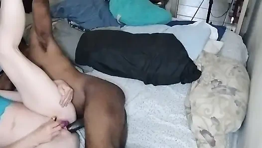 Getting my tiny twat pounded