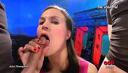 Ggg John Thompson - Elise vahşi grup sekste çok fazla döl alıyor