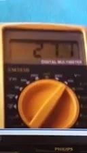 On my cock are 27 volts AC