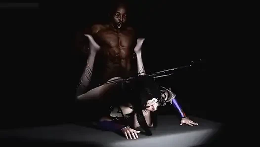 3D scarlet goddess Flame awakened - Hentai animation 3D