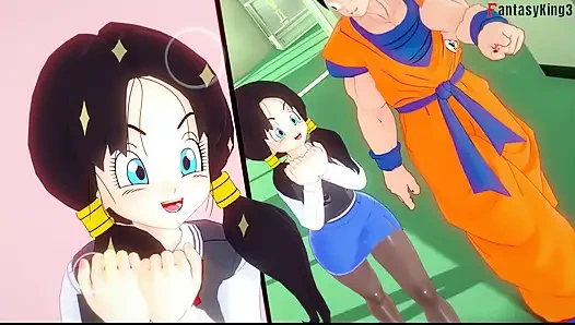 Android 18 enters college to continue fucking Gohan - Dragon Ball zex Series