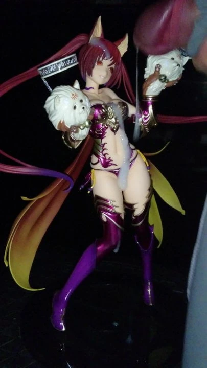 Kerberos figure bukkake