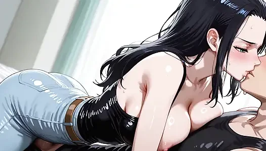 Eren (AOT) x Robin (OP)