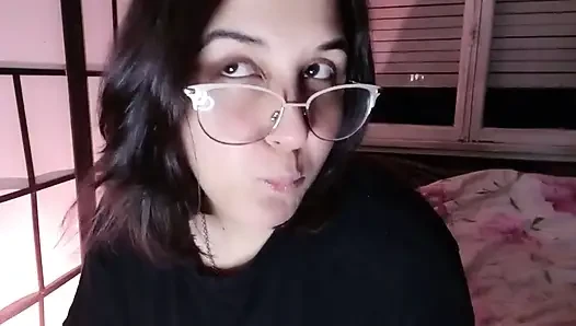 Bubblegum çiğnerken az ve soyun - tavşan tezgahçı