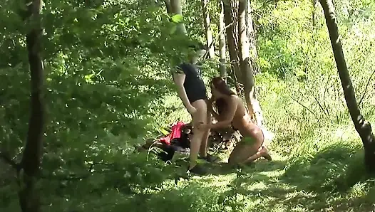 Outdoor Very Rough Assfuck for a French Horny Slut