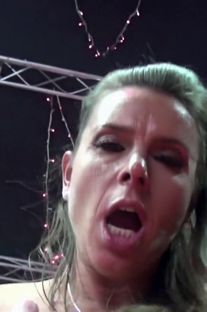 POV fuck with sexy brunette MILF