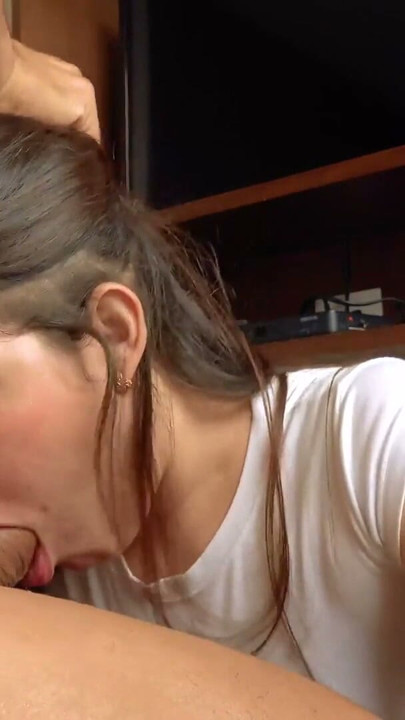 Cute 18 Year Old Latina Amateur College Slut Throat Fuck Goat POV | Clip 1