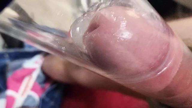 Thick Cocked straight Aussie tradie sucked by milking machine (no cum) - Session.02