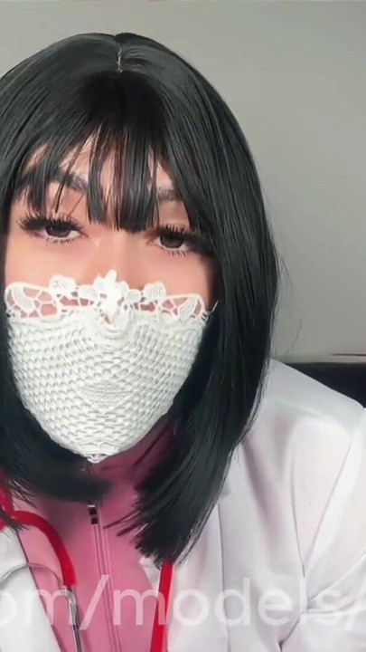 Captivating moment from "Medical Exam: Trans Doc Dominates Patient with Huge Cum Load"