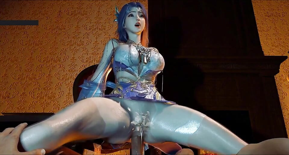 Goddess of Enchanted Fantasy Curves - 3D Animation Hentai