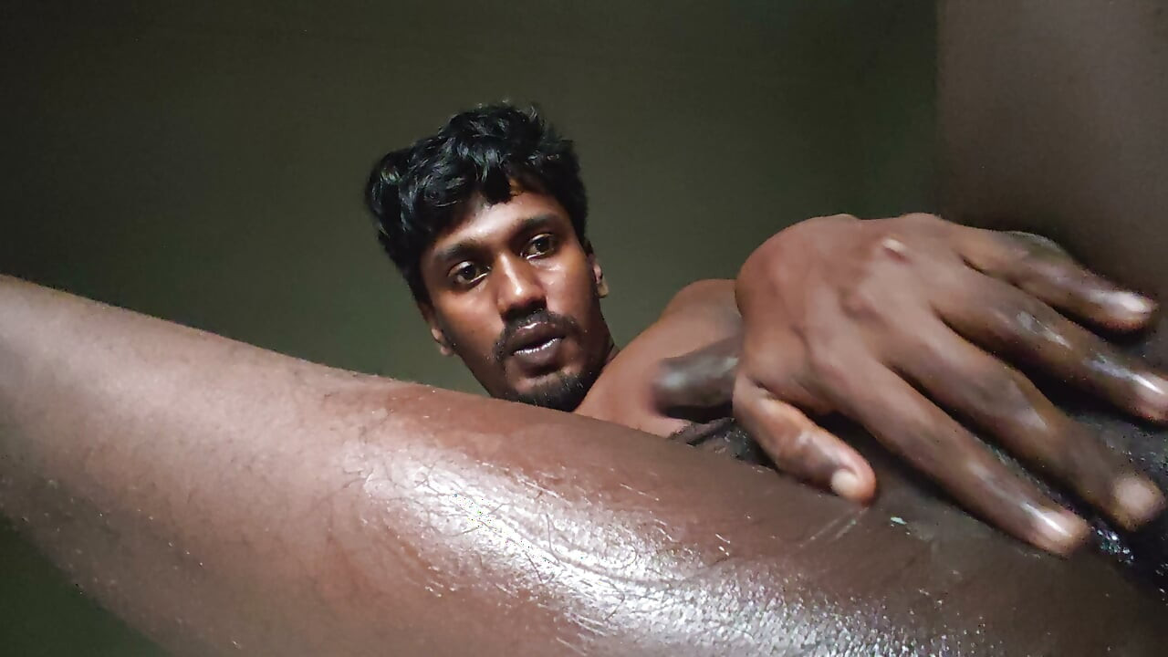 Fingering my asshole, playing with my balls, jerking and cumming like no other