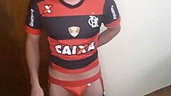 Cat Flamengo-Fan, macht Porno