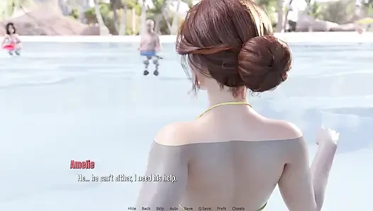 Awam orta yaşlı seksi kadın amelie - bölüm 11 - gavat plajından park yerinde yakalanmaya doruk noktası