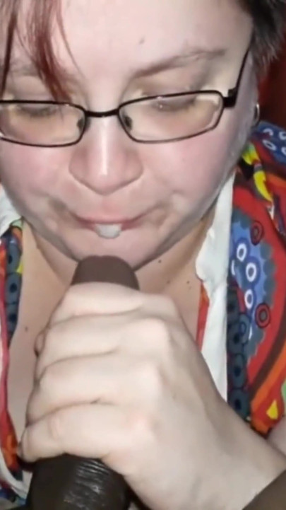 Giving BBC Amazing Handjob Sucking My Huge Cock