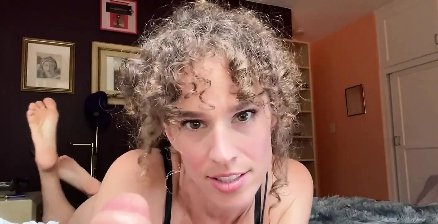 JOI Stepmom Can't Believe She Got Cheated on by Her Husband... She Walks Into Her Stepsons Room Not Knowing He's Home